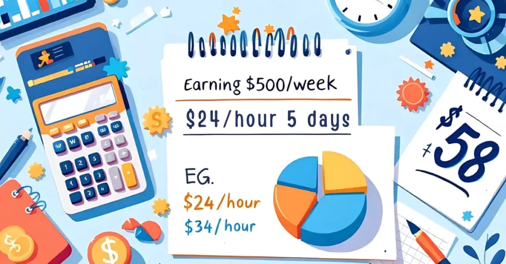 Breaking down the hourly requirements, realistic expectations, and time management for earning $500 a week.